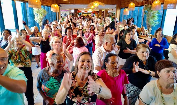 Baile Geração Prateada comemora primeiro aniversário em Teresópolis
