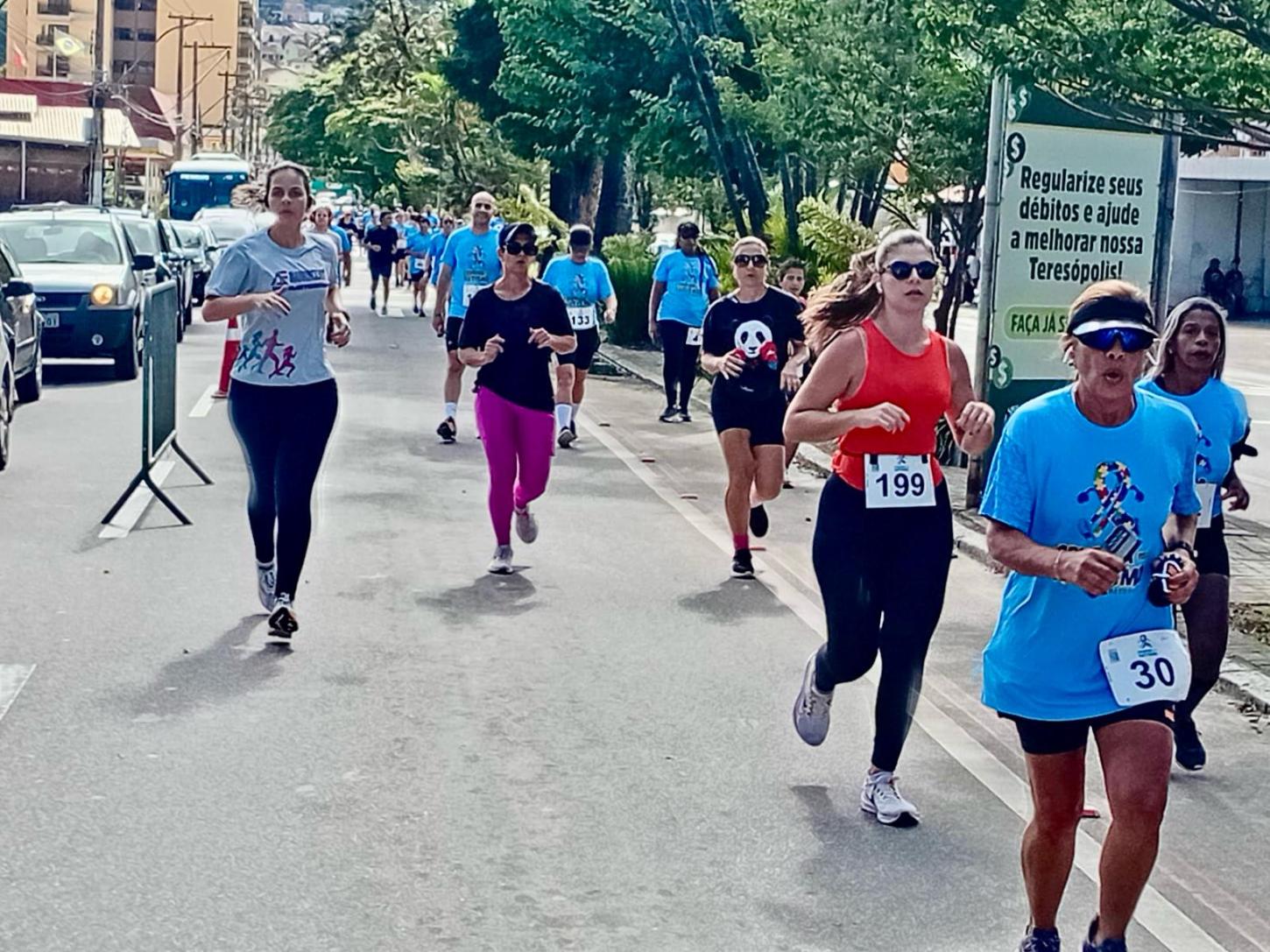 Corrida reforça conscientização sobre o autismo em Teresópolis