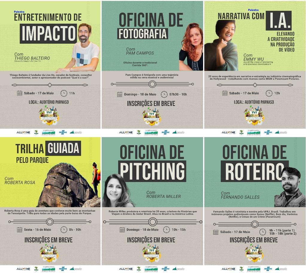 Oficinas do YVY Festival estão com inscrições abertas