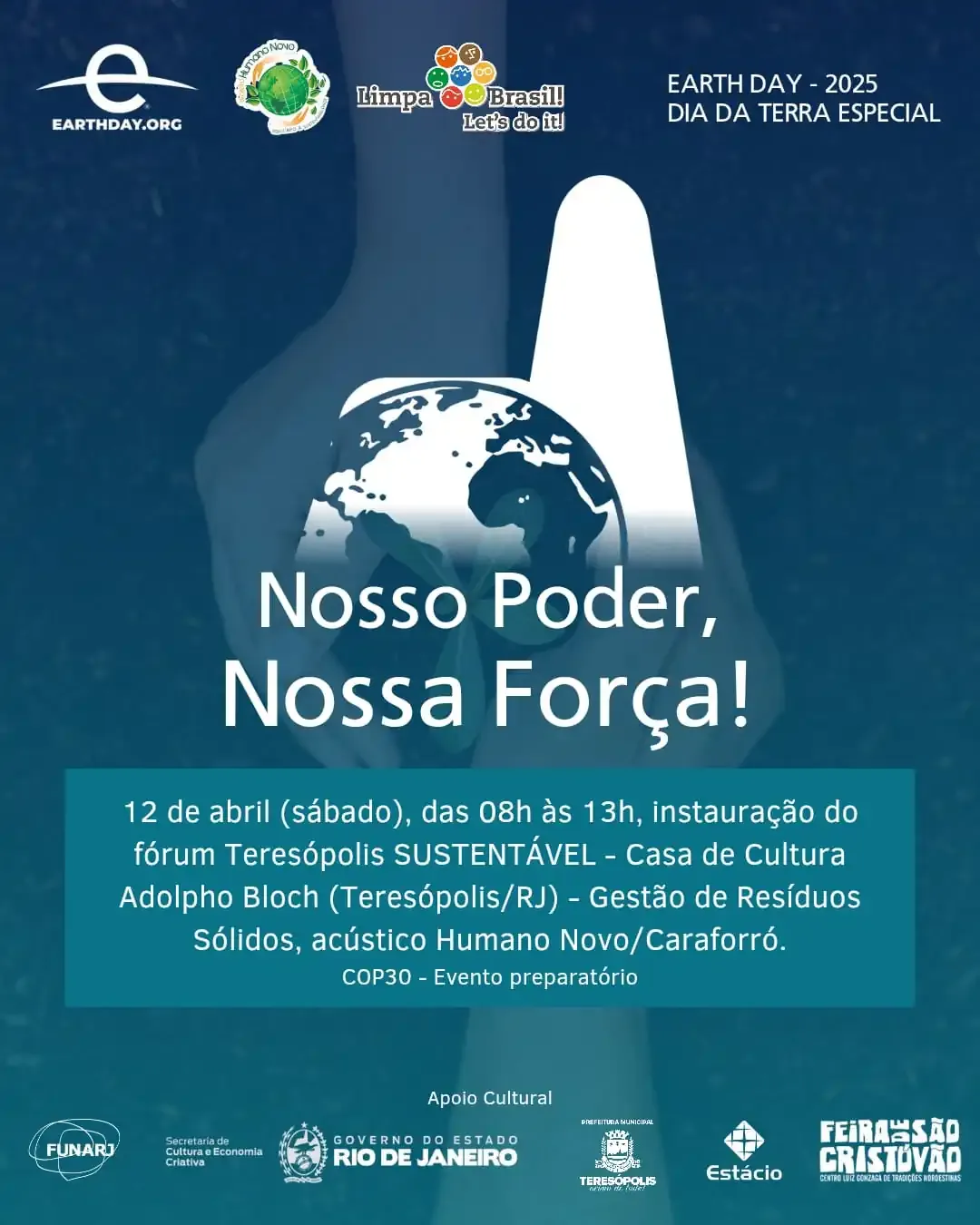 Teresópolis recebe Fórum Sustentável em celebração ao Dia da Terra