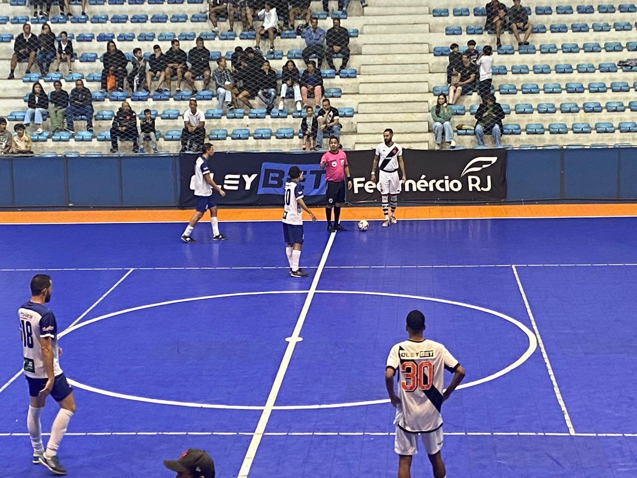 Vasco atropela o Comary/ Teresópolis pelo Carioca de Futsal