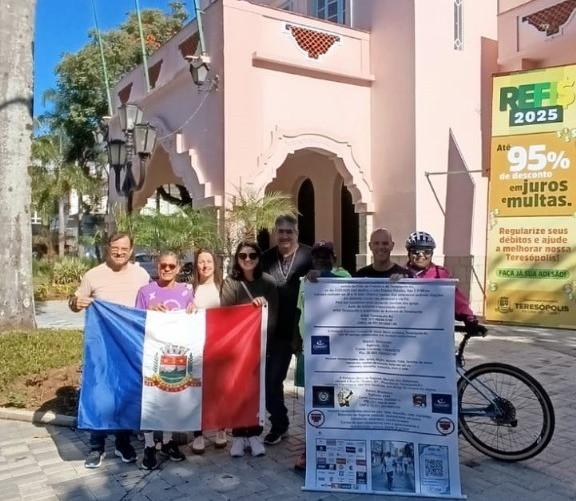 Delino Tomé faz Maratona Solidária em direção ao Nordeste
