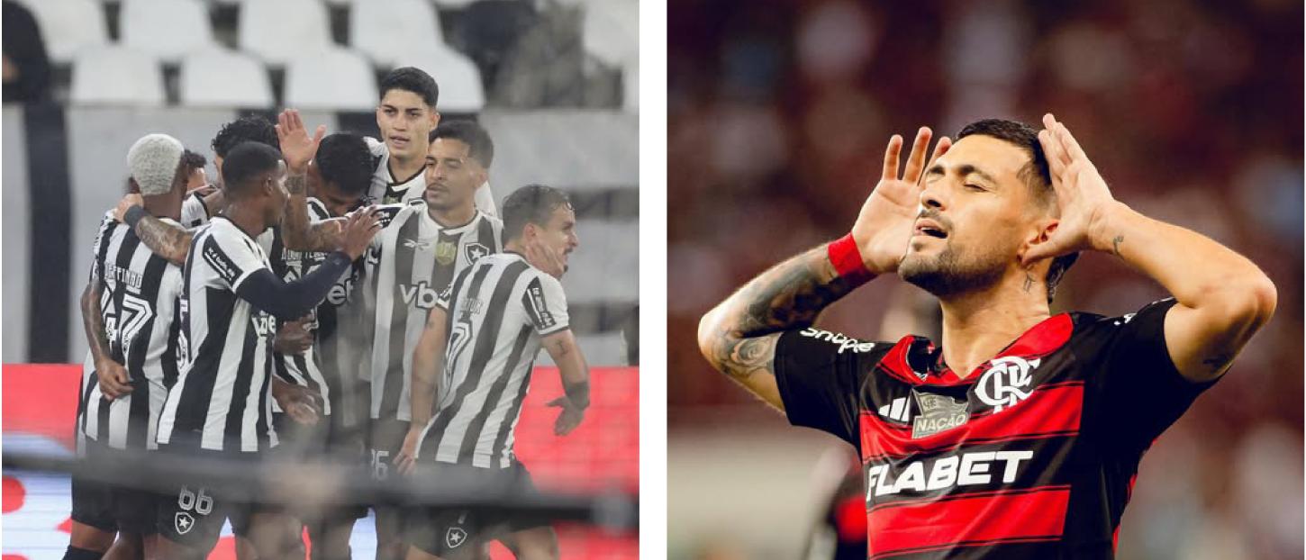Flamengo e Botafogo vencem: Flu e Vasco são derrotados
