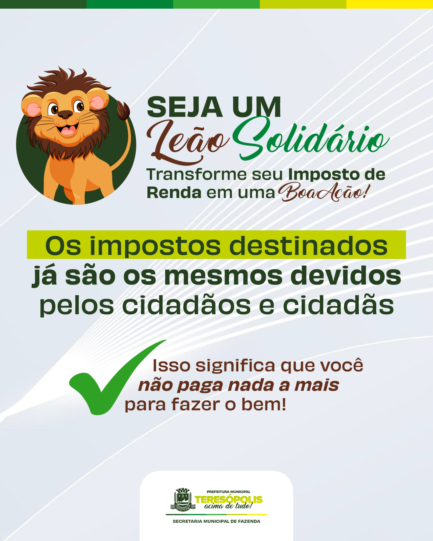 Fundos dos Direitos da Criança e do Adolescente e dos Direitos da Pessoa Idosa podem receber doações do IR