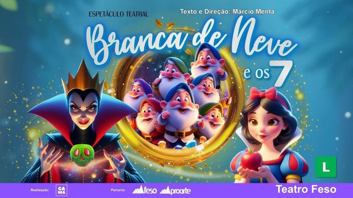 Nova versão da Branca de Neve no Teatro da Feso