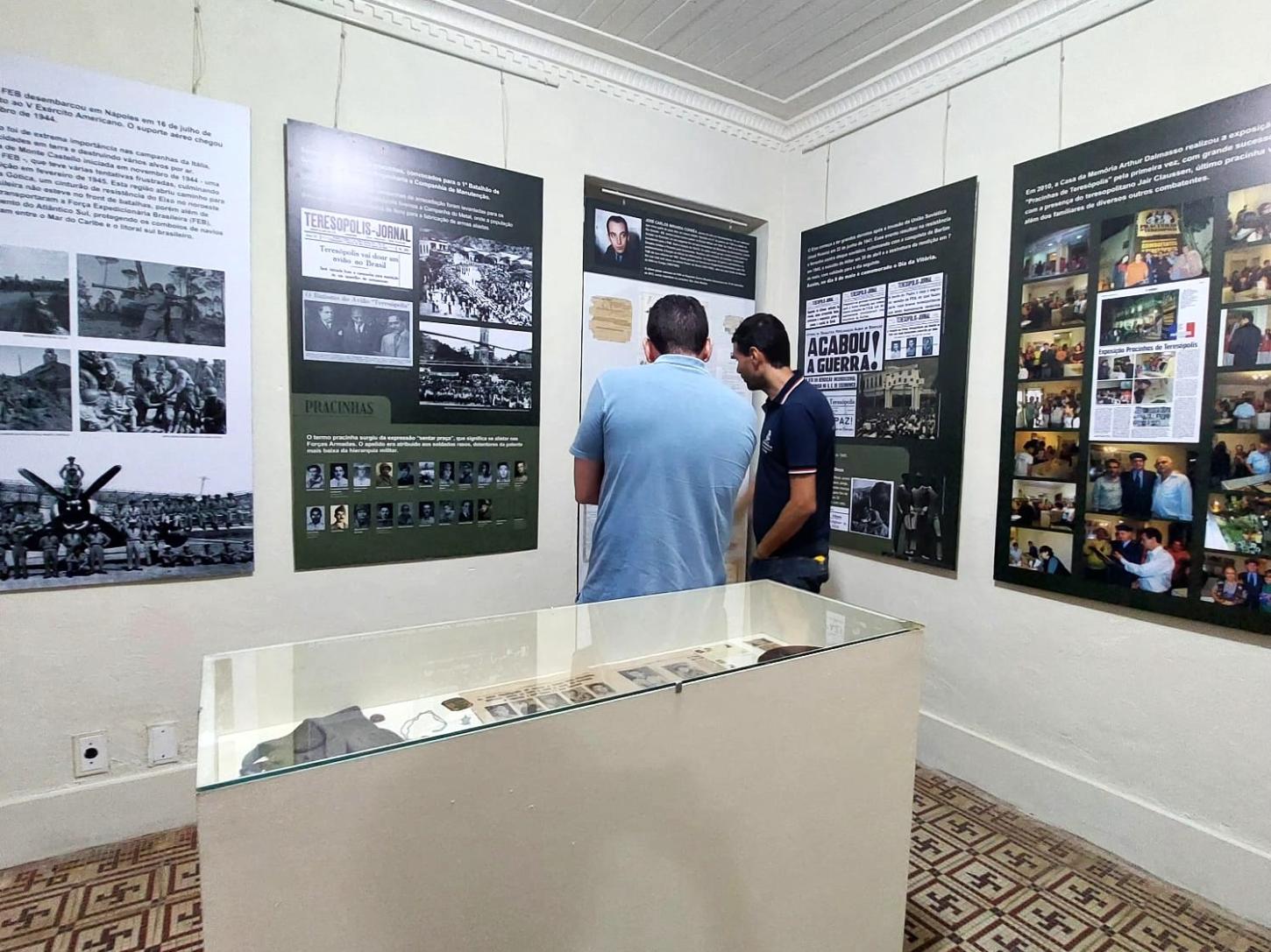 Exposições abertas ao público na Casa da Memória e na Casa de Cultura