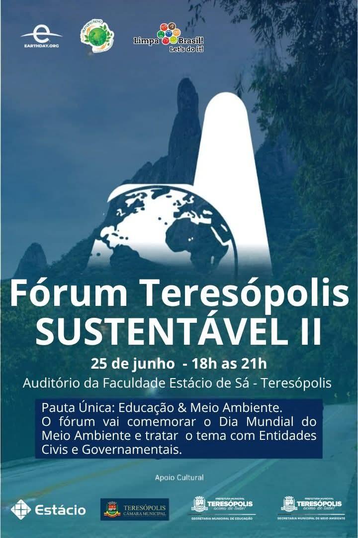 Fórum Teresópolis Sustentável II acontece  nesta quarta-feira