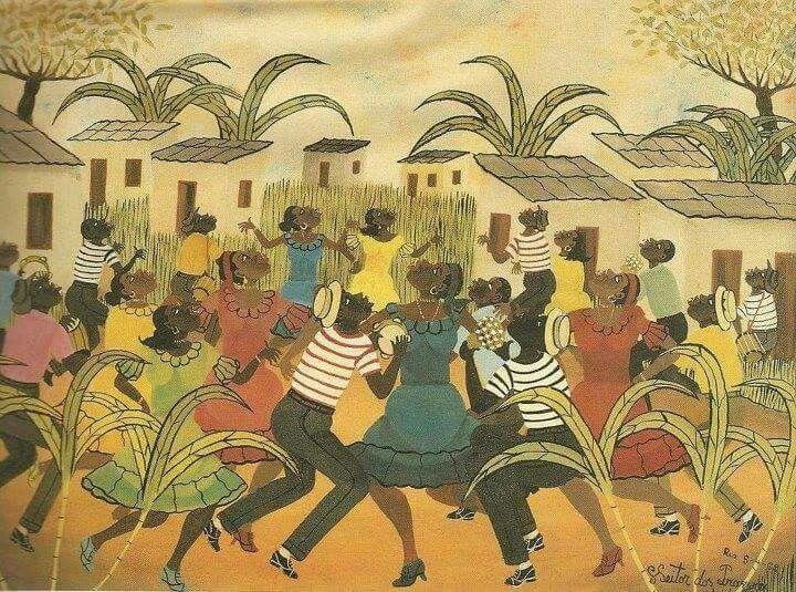 Pintura- Coco de Roda - Heitor dos Prazeres