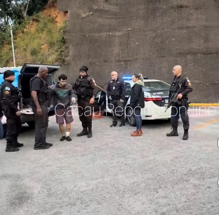 Polícia prende suspeito de roubos no comércio de Teresópolis