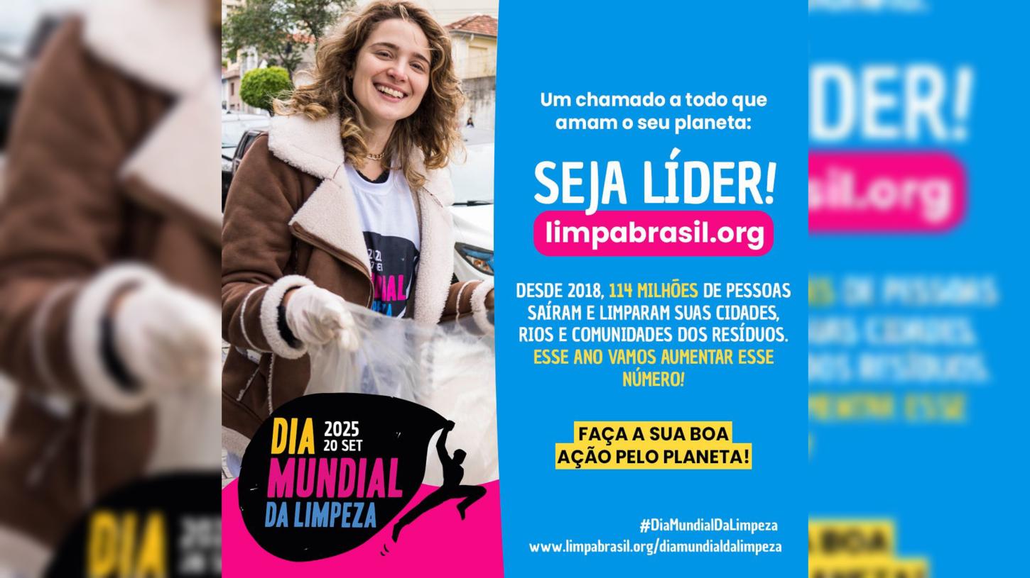 Dia Mundial da Limpeza conta com grande mutirão