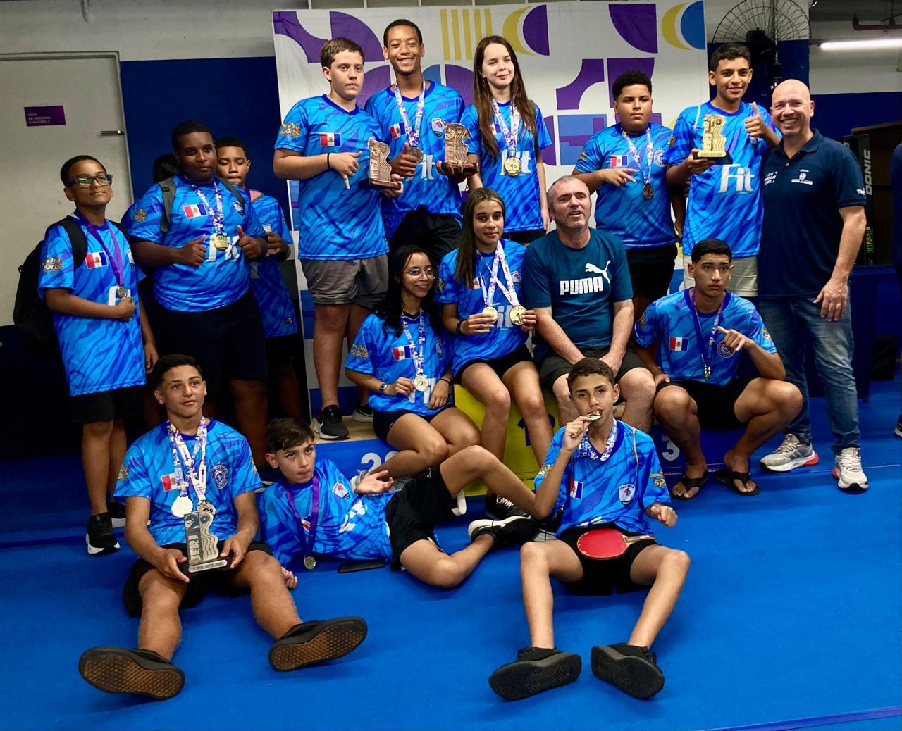 GEO Rose Dalmaso representará o Rio de Janeiro no Tênis de Mesa nos Jogos da Juventude