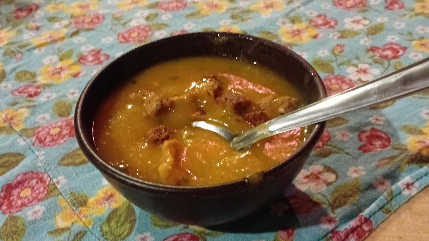 Sopa de abóbora 