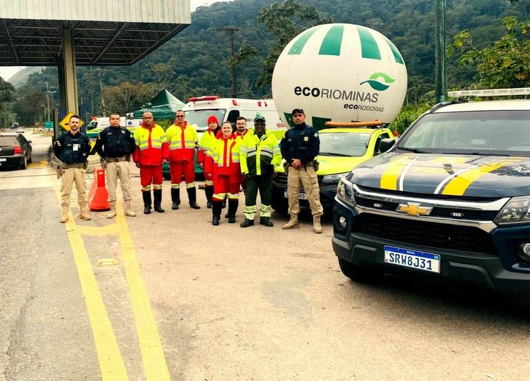 PRF realiza “Comando de saúde” em Teresópolis