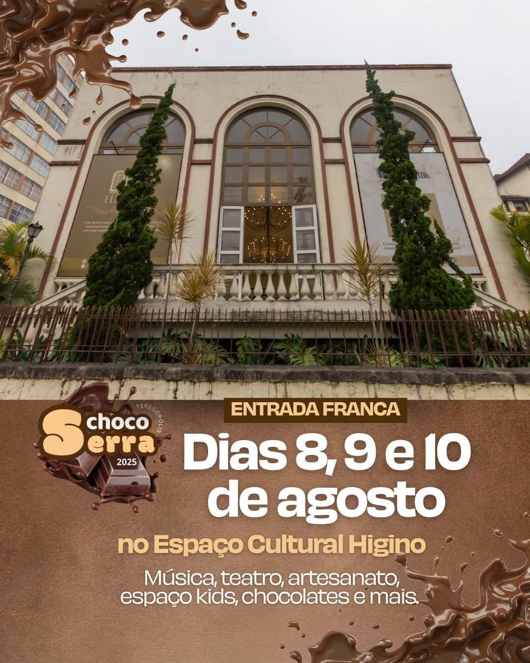 ChocoSerra, oficina de Adinkra e Campeonato Brasileiro de Futsal agitam sábado