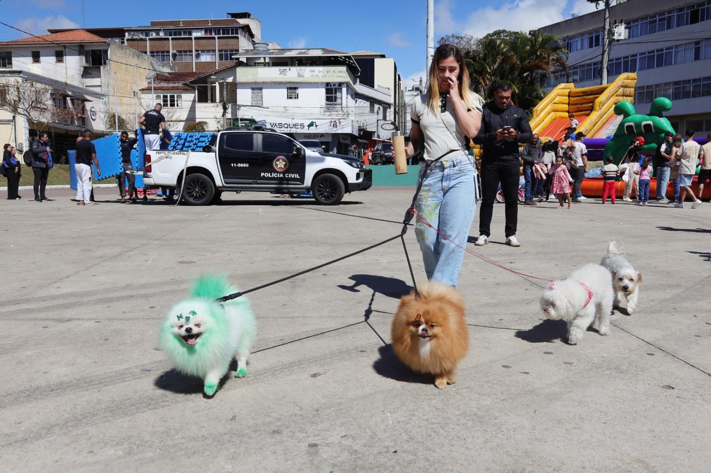 Pets deram colorido especial ao Domingo no Parque em Teresópolis