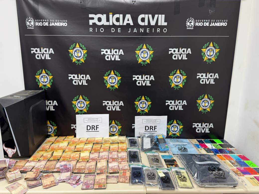 Polícia Civil deflagra operação contra organização especializada em fraudes bancárias e lavagem de dinheiro