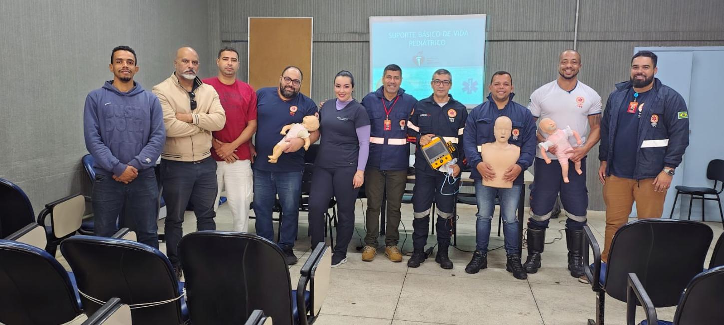 Saúde promove capacitação especial para socorristas do SAMU