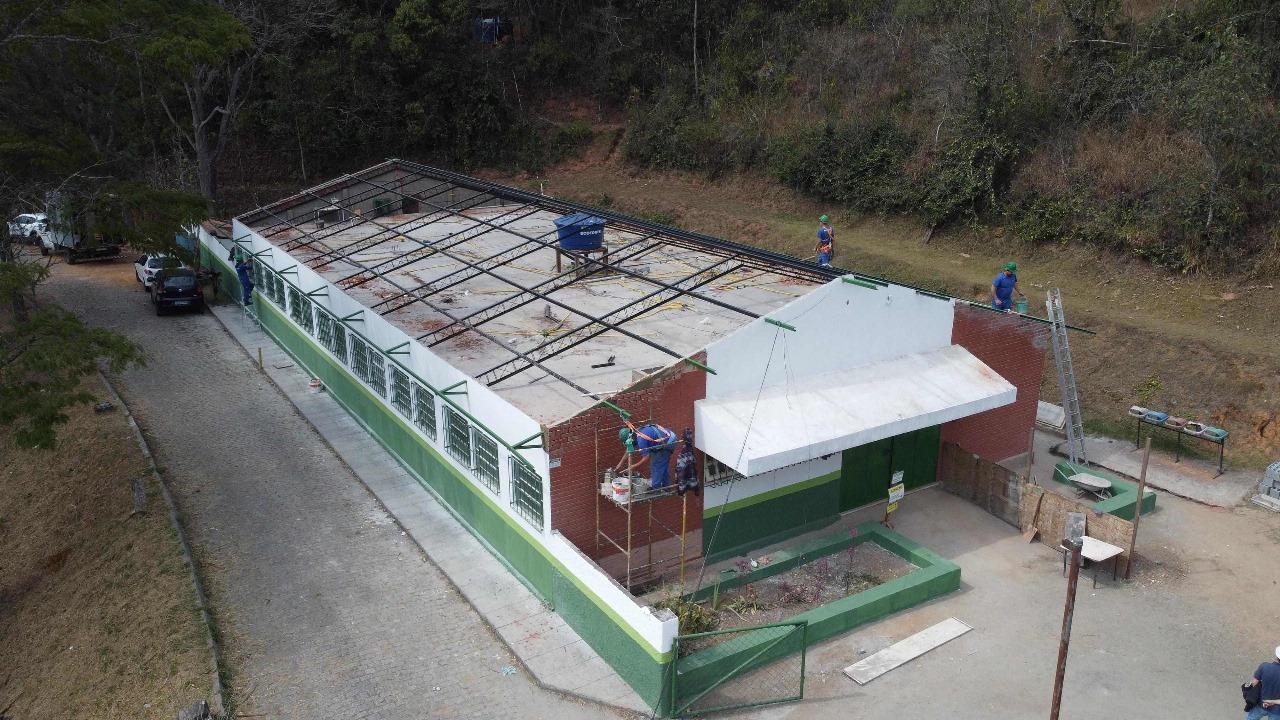 Reforma Geral da Creche Municipal Paraíso Entra na Reta Final em Teresópolis
