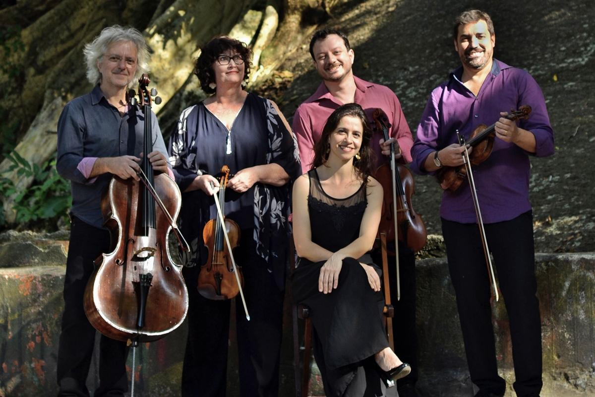 Concerto Especial com Quarteto Magisterra e Marina Spoladore no Teatro Feso