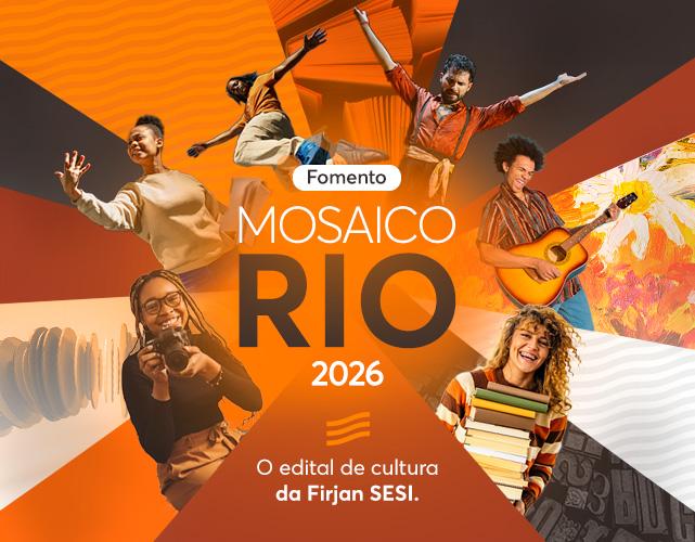 Firjan SESI está com inscrições abertas para edital de cultura até 05/10