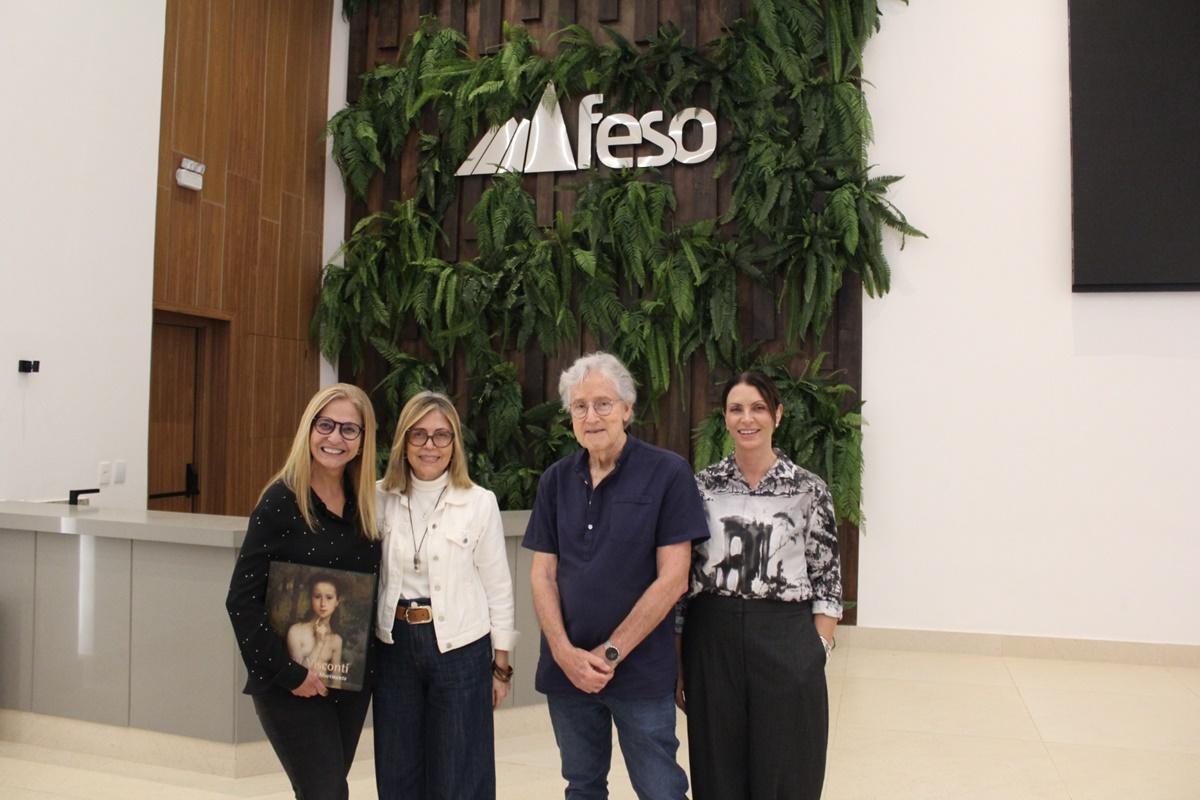 Pro Arte recebe visita de curador da obra do pintor Eliseu Visconti